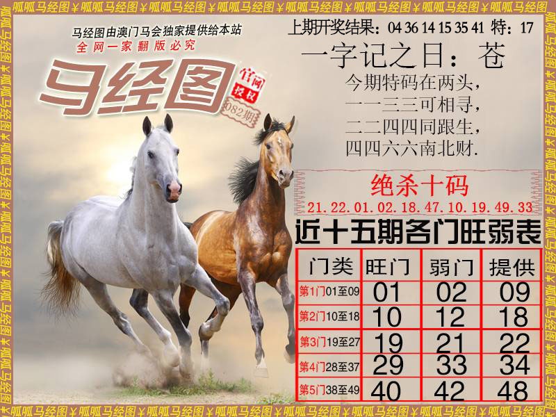 082期马经4[图]